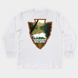 Congaree National Park arrowhead Kids Long Sleeve T-Shirt